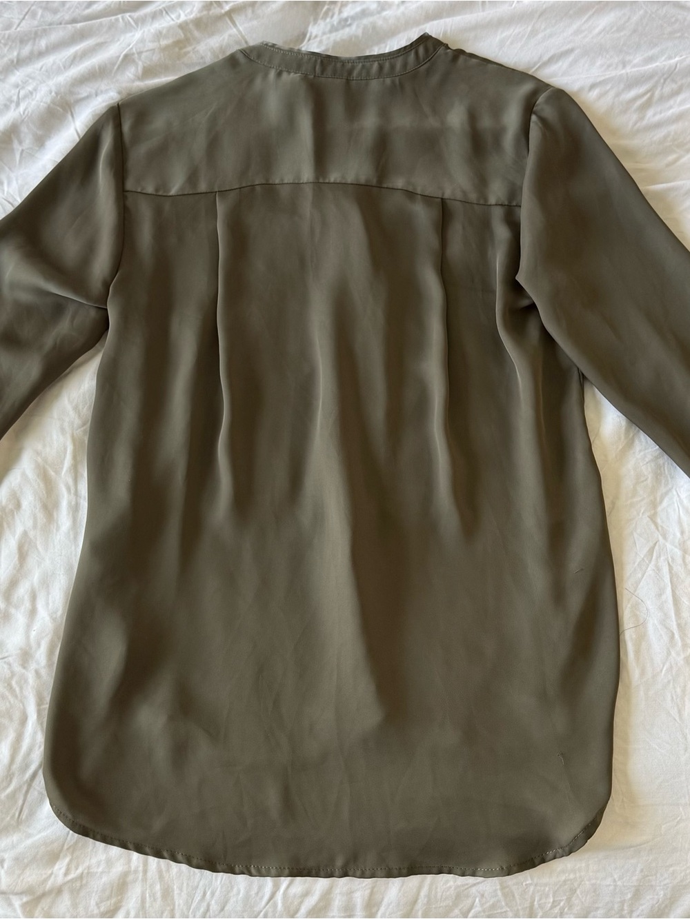H&M Olive Utility Button-Tab Tunic - Picture 2 of 7